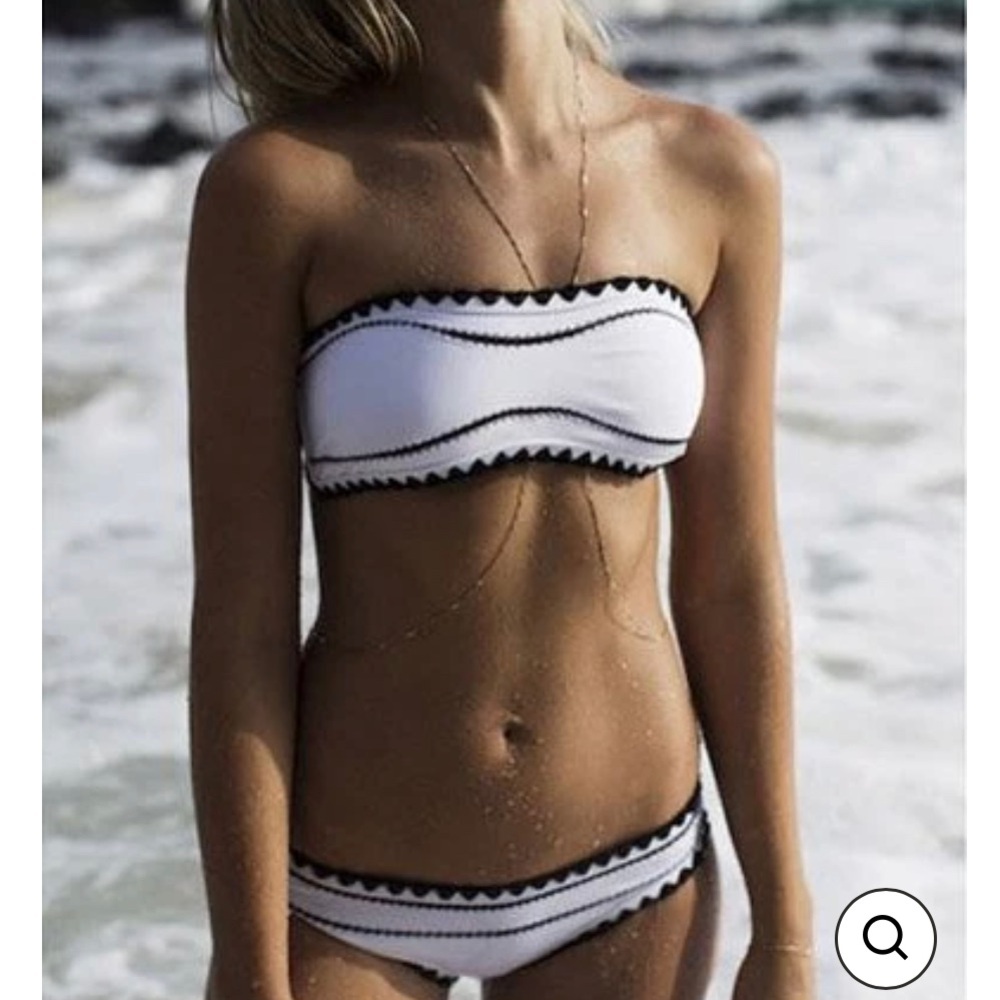 Same Swim the babe bandeau top, size medium